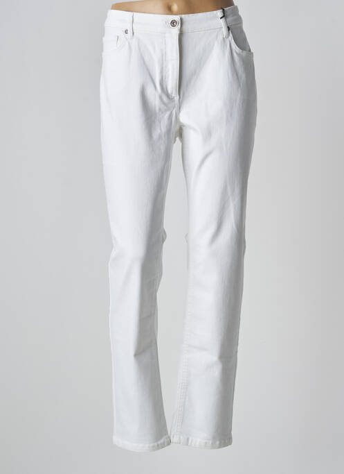 Jeans coupe slim blanc BETTY BARCLAY pour femme