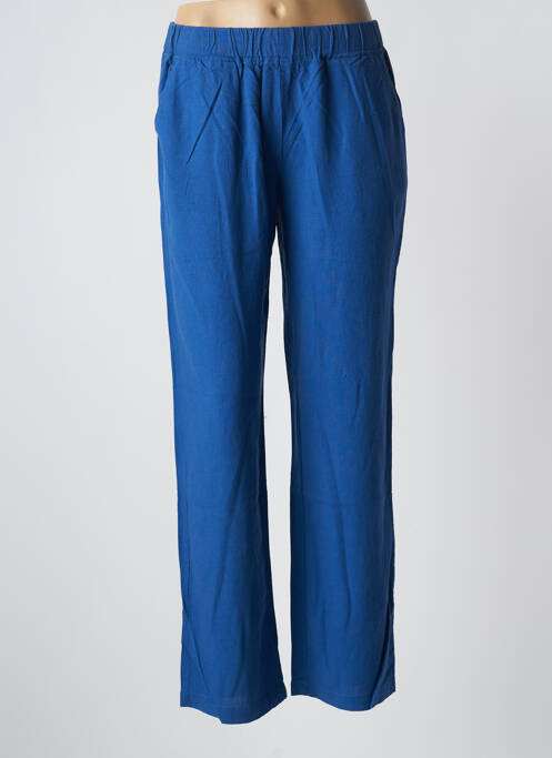 Pantalon droit bleu ÉTYMOLOGIE pour femme