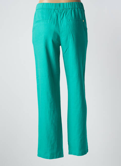 Pantalon droit vert ÉTYMOLOGIE femme