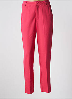 Pantalon slim poches rose KAFFE femme