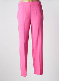 Pantalon slim taille élastique rose KAFFE femme