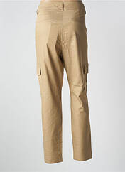 Pantalon droit beige KAFFE pour femme seconde vue