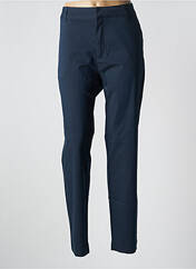 Pantalon droit bleu KAFFE pour femme seconde vue