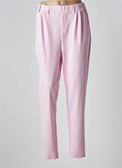 Pantalon slim rose KAFFE pour femme seconde vue