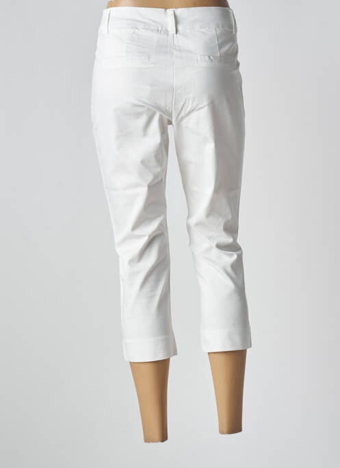 Pantalon 7/8 blanc KAFFE pour femme