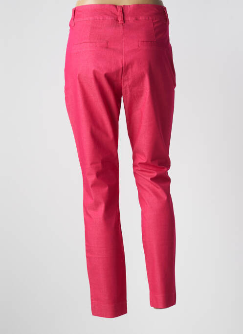 Pantalon 7/8 rose KAFFE pour femme
