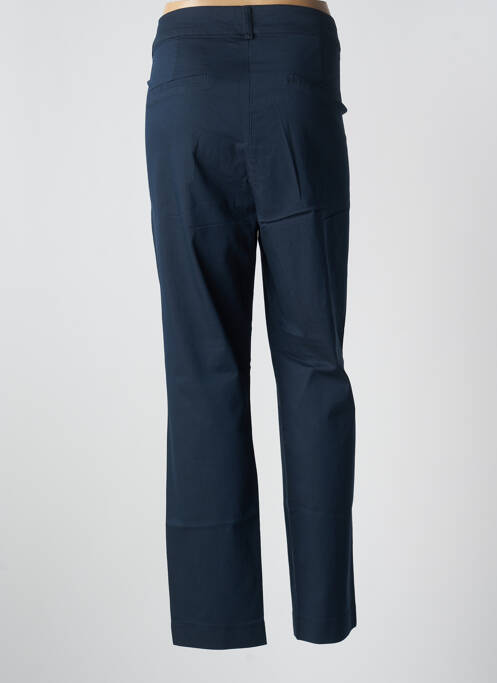 Pantalon droit bleu KAFFE pour femme