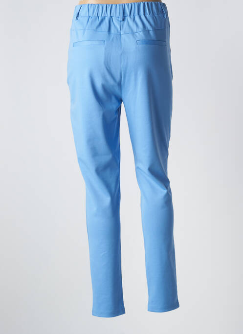 Pantalon slim bleu KAFFE pour femme