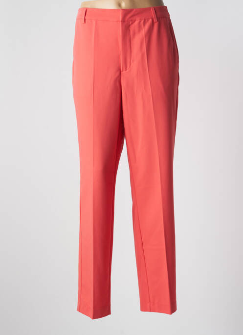 Pantalon slim orange KAFFE pour femme