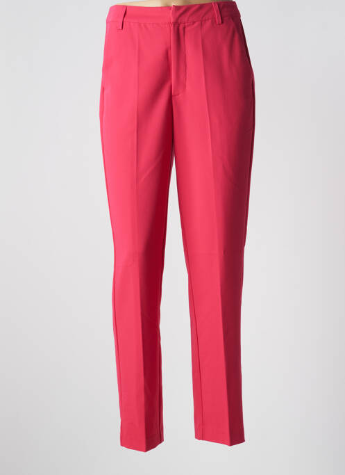 Pantalon slim rose KAFFE pour femme