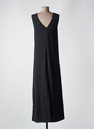 Robe longue sans manche sans manche noir KAFFE femme