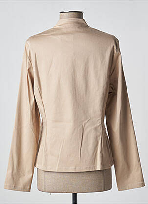 Veste casual poches beige FRANK WALDER femme