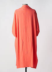 Robe mi-longue orange FRANCK ANNA pour femme seconde vue