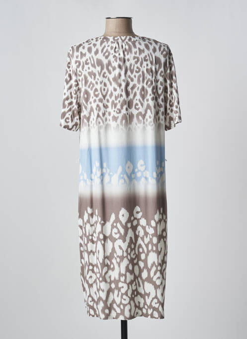 Robe mi-longue blanc BETTY BARCLAY pour femme