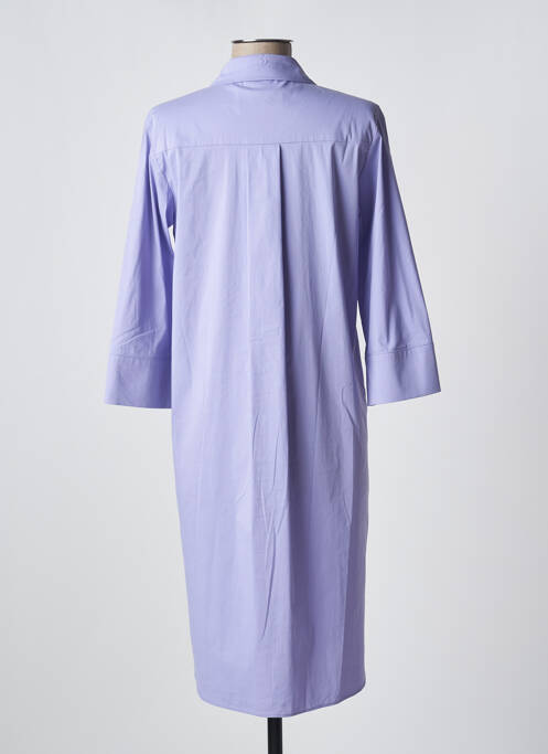 Robe mi-longue violet WHITE LABEL pour femme