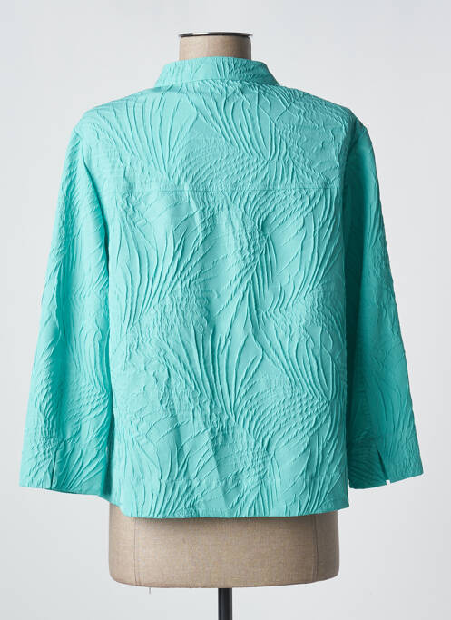 Veste casual bleu FRANK WALDER pour femme