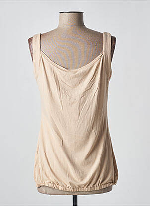 Top tissage jersey fines bretelles beige MARBLE femme