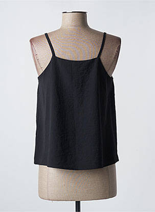 Top col carré fines bretelles noir KAFFE femme