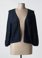 Gilet manches longues bleu BETTY BARCLAY pour femme seconde vue