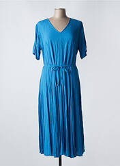 Robe longue bleu ORIENTIQUE NATURALLY pour femme seconde vue