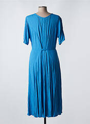 Robe longue bleu ORIENTIQUE NATURALLY pour femme seconde vue