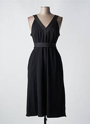 Robe mi-longue noir SCORZZO pour femme seconde vue