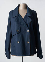 Trench bleu KAFFE pour femme seconde vue