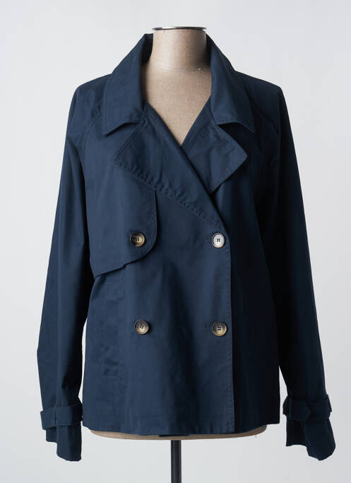 Trench bleu KAFFE pour femme