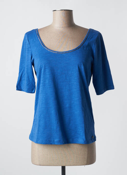 T-shirt bleu ÉTYMOLOGIE pour femme