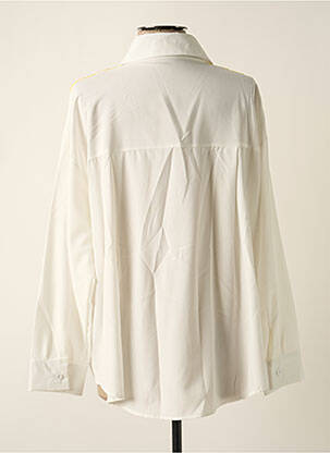Chemisier coupe droite manches longues jaune CHERRY PARIS femme