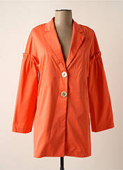 Trench orange DANIELA COOL pour femme seconde vue