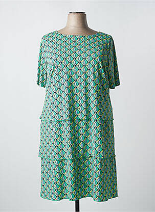 Robe mi-longue vert BETTY BARCLAY pour femme