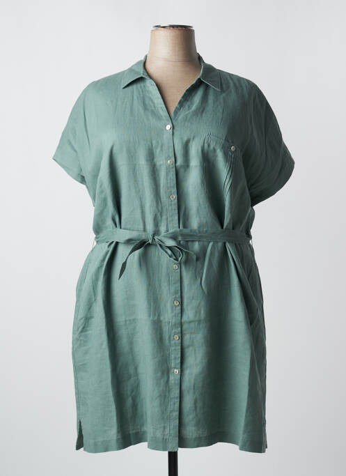 Robe mi-longue vert JULIE GUERLANDE pour femme