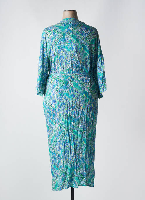 Veste kimono bleu JULIE GUERLANDE pour femme