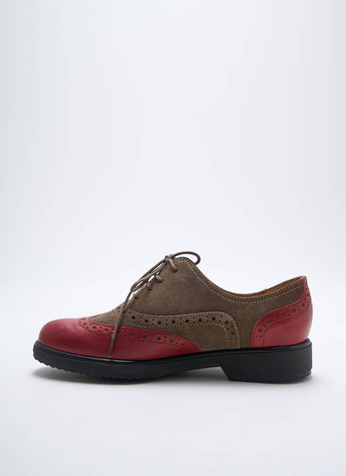 Derbies rouge KARSTON pour femme