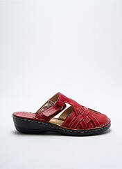 Mules/Sabots rouge ARIMA pour femme seconde vue