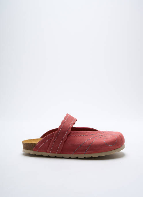 Mules/Sabots rouge ARIMA pour femme