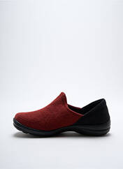 Chaussons/Pantoufles rouge ROMIKA pour femme seconde vue