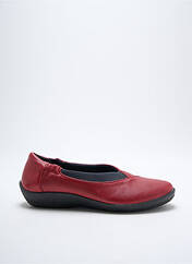 Ballerines rouge ARIMA pour femme seconde vue