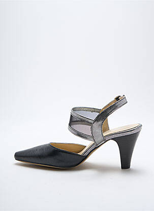 Sandales/nu pieds talon aiguille talon de 4 à 6cm noir REBELLES femme