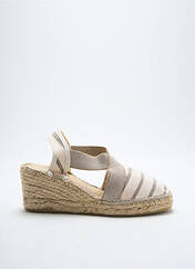 Espadrilles beige REBELLES pour femme seconde vue