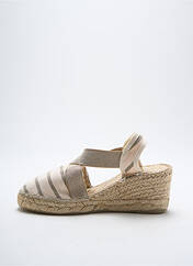 Espadrilles beige REBELLES pour femme seconde vue