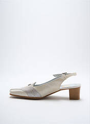 Sandales/Nu pieds beige SWEET pour femme seconde vue