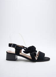 Sandales/nu pieds type de semelle amortissante talon de 4 à 6cm noir SWEET femme