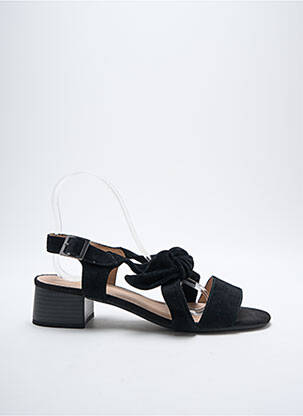 Sandales/nu pieds type de semelle amortissante talon de 4 à 6cm noir SWEET femme