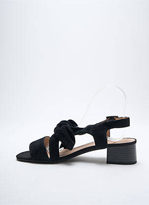Sandales/nu pieds type de semelle amortissante talon de 4 à 6cm noir SWEET femme