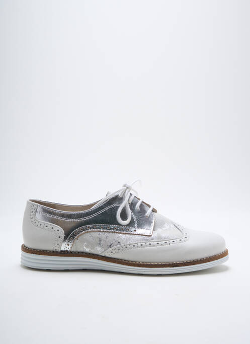 Derbies argent REBELLES pour femme