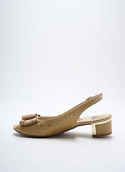 Sandales/Nu pieds beige SWEDI pour femme seconde vue