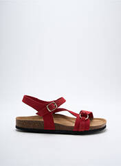 Sandales/Nu pieds rouge LA MARINE pour femme seconde vue