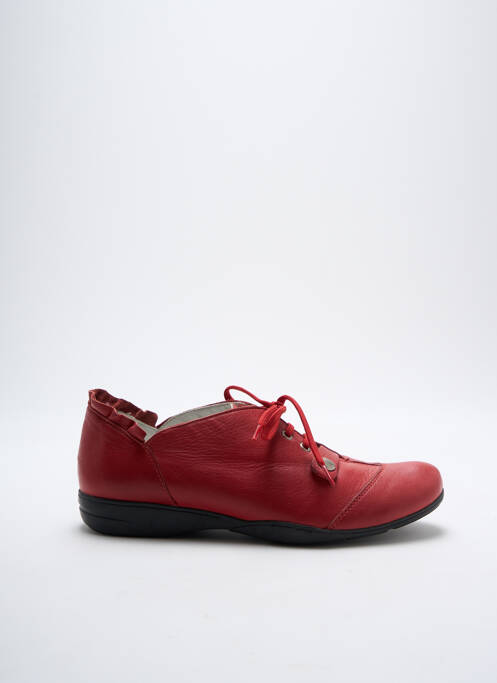 Chaussures de confort rouge SWEDI pour femme